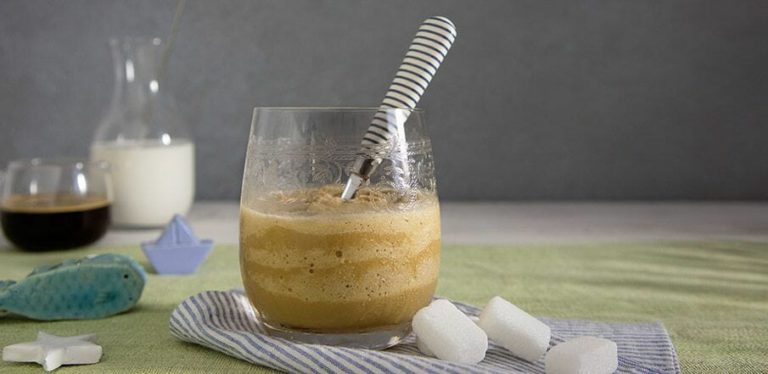 receta de sorbete de café