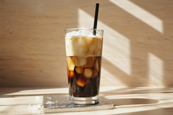 Cold Brew con espuma de leche salada