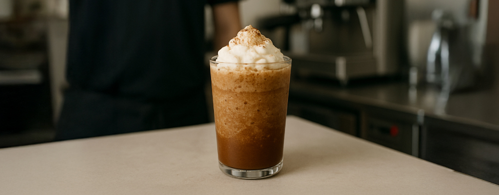 como hacer granizado de café