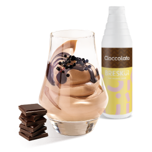 crema fria de café y chocolate