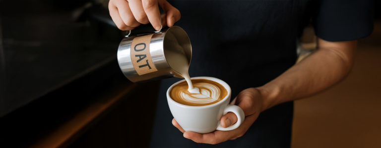 alternativas a la leche para el café