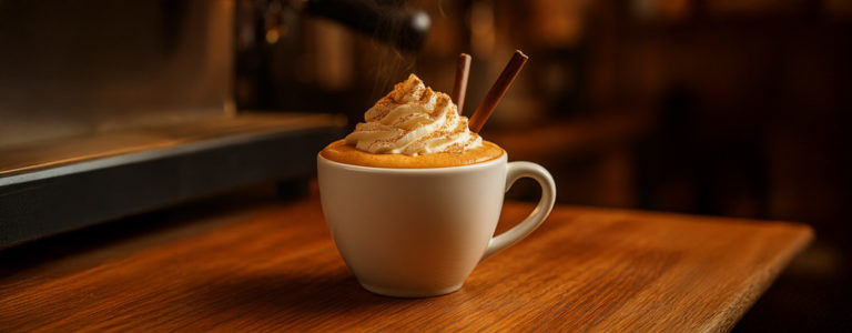 Pumpkin Spice Latte receta profesional