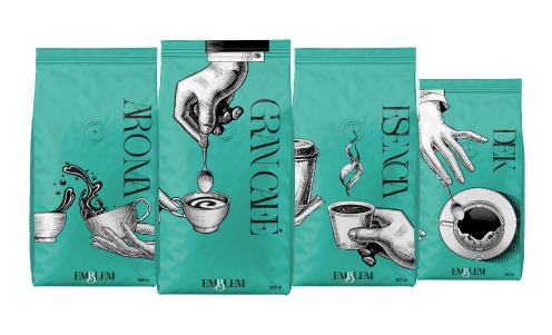 cafe profesional emblem