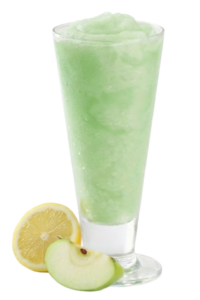 sorbete de manzana verde y mandarina