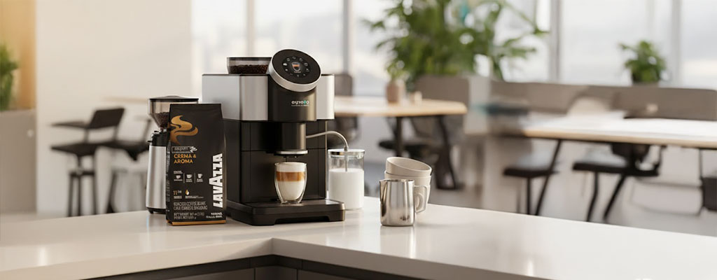 mejorar el café en la oficina