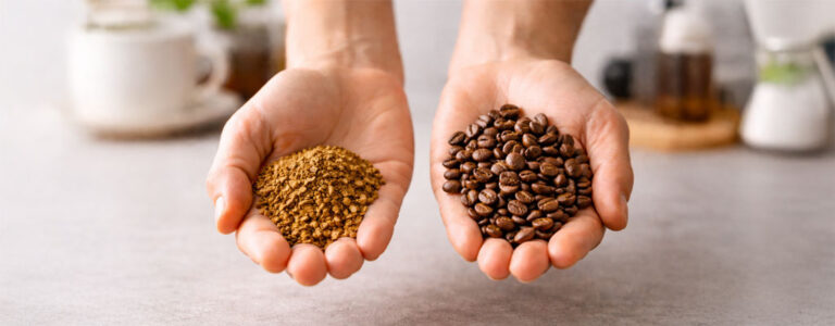 cafe soluble o de grano