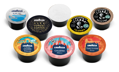 gama de cápsulas lavazza blue