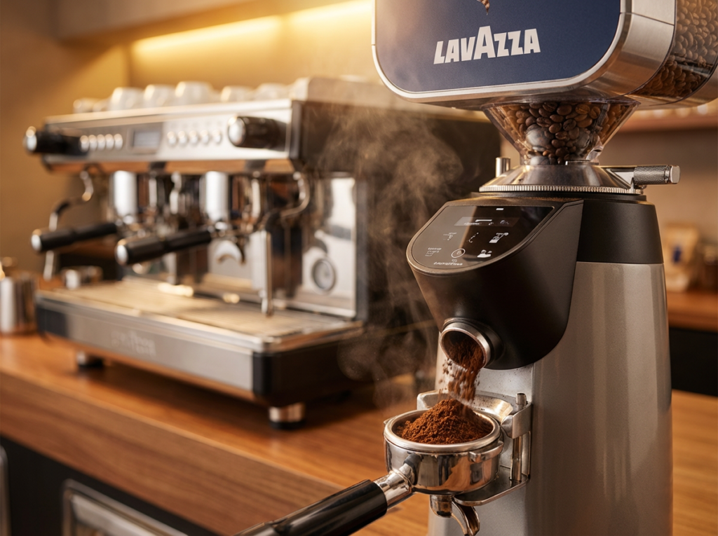 molino café profesional grano Lavazza hostelería coste por taza